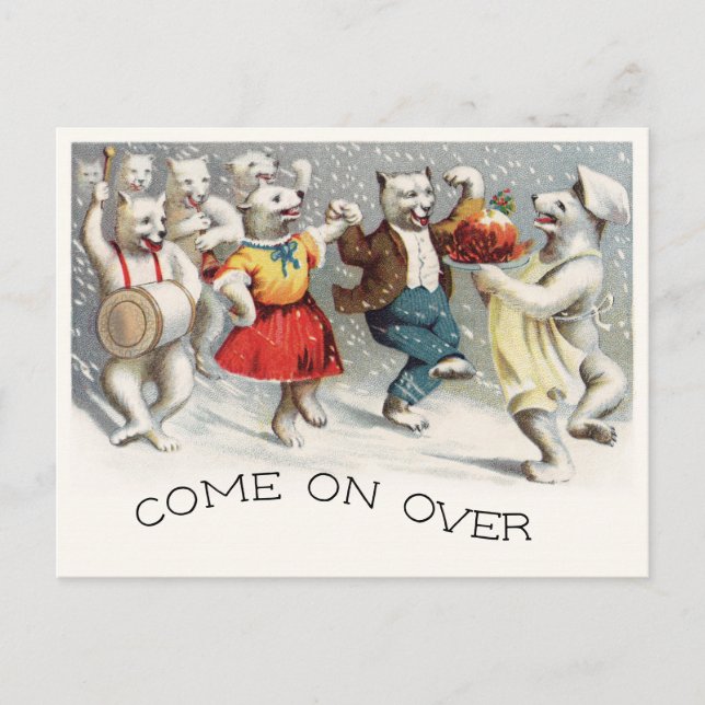 Cartão Postal Plum Pudim Jig (Frente)