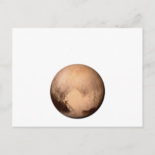 Cartão Postal PLUTO PARA PLANETOOD - JUNTE-SE À CAMPANHA! (espaç