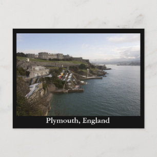 Cartão Postal Plymouth, Inglaterra