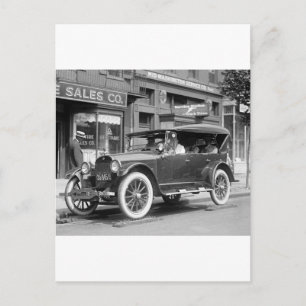 Cartão Postal Pneus duros, 1922