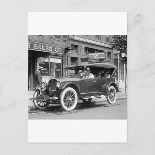 Cartão Postal Pneus duros, 1922 (Frente)