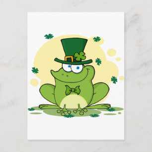 Cartão Postal png_4678-Safe-Happy-Irish FROGGY SAPO Clovers