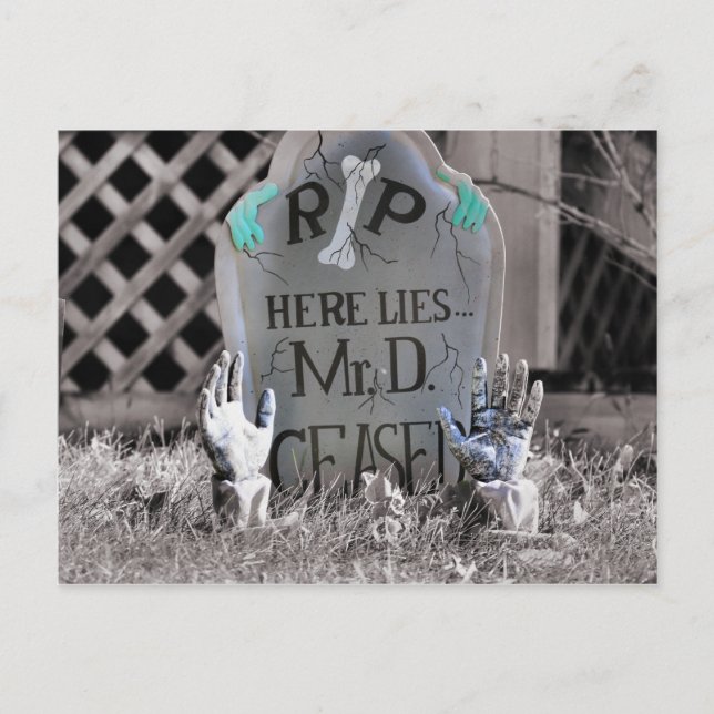 Cartão Postal Pobre Sr. D (Frente)