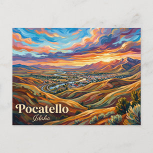Cartão Postal Pocatello EUA