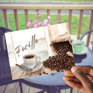 Cartão Postal Pocillo (café) de Porto Rico
