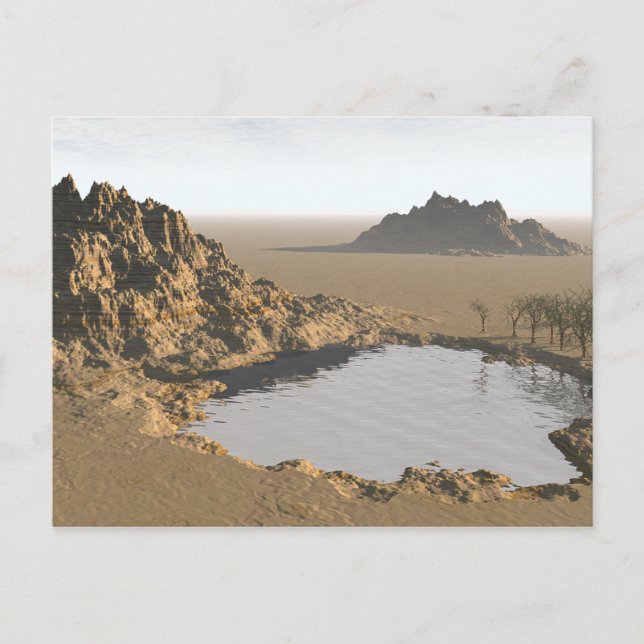 Cartão Postal Poço de Água (Frente)