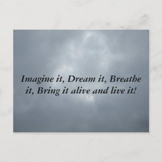 Cartão Postal Pode você senti-lo