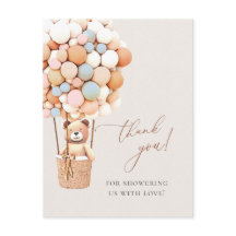 Podemos Esperar Chá de fraldas Azul Rosa Obrigado