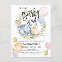 Podemos Esperar, Garoto, Chá de fraldas De Urso.