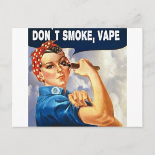 Cartão Postal Podemos fazer isso! Podemos Vape!