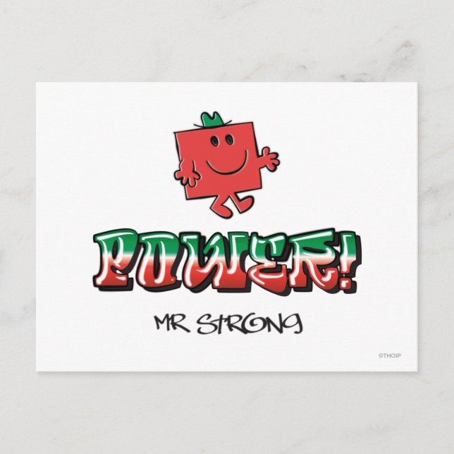 Cartão Postal Poder! (Frente)