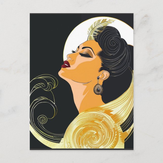 CARTÃO POSTAL PODER DA BELEZA #6 (Frente)