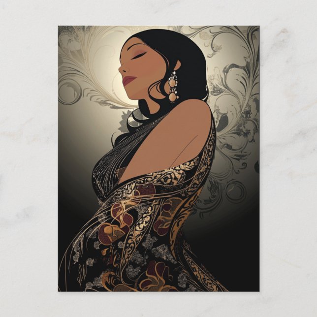 CARTÃO POSTAL PODER DA BELEZA #8 (Frente)