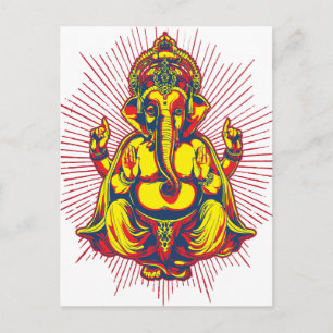 Cartão Postal Poder de Ganesh