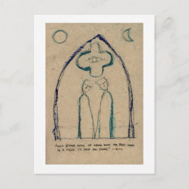 Cartão Postal Poema de Rumi