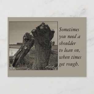 Cartão Postal Poesia - Amizade