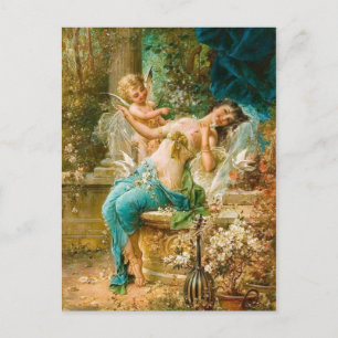 Cartão Postal Poesia - por Herbert James Draper