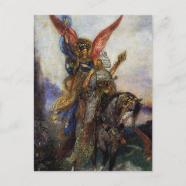 Cartão Postal "Poeta Árabe" Angel Art de Gustave Moreau