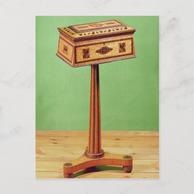 Cartão Postal Poia de chá da Tunbridge (Frente)