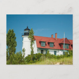 Cartão Postal Point Betsie Lighthouse, Frankfort, Michigan