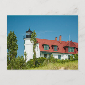 Cartão Postal Point Betsie Lighthouse, Frankfort, Michigan