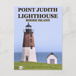 Cartão postal Point Judith Lighthouse, Rhode Islan