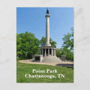 Cartão Postal Point Park em Chattanooga, TN 