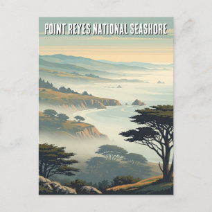 Cartão Postal Point Reyes National Seashore Mist