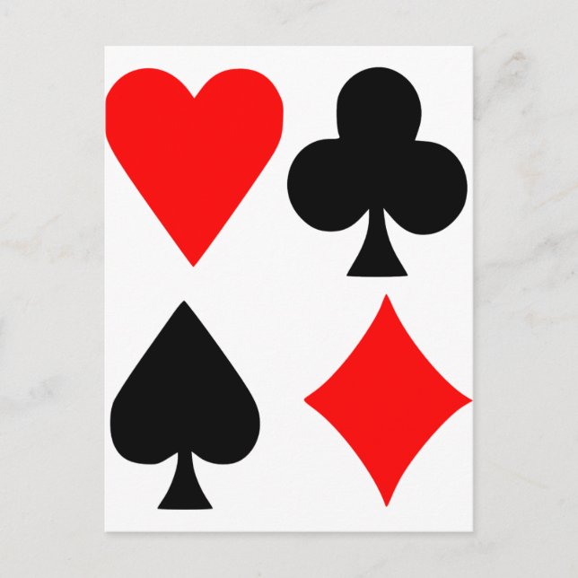 Cartão Postal Poker (Frente)
