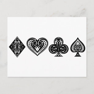 Cartão Postal Poker