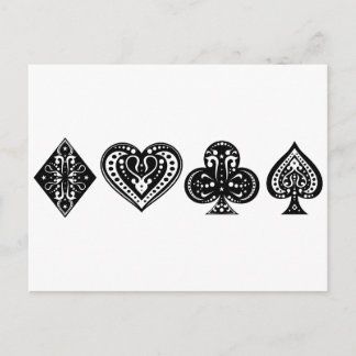 Cartão Postal Poker