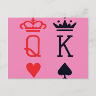 Cartão Postal Poker King