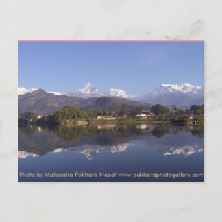 Cartão Postal Pokhara Nepal