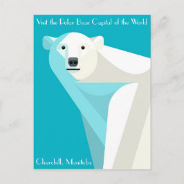 Cartão Postal Polar Bear Capital