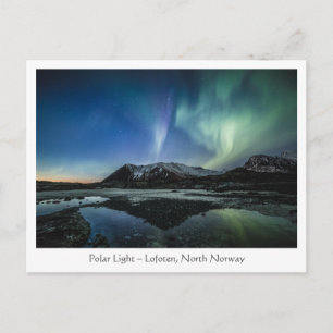 Cartão Postal Polar Light Lofoten