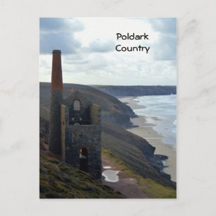 Cartão Postal Poldark Country Photo Cornwall England