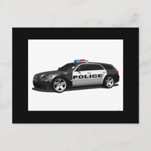 Cartão Postal Polícia Polícia Polícia Luzes de Formando da Acade