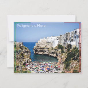 Cartão Postal Polignano a Mare - Itália