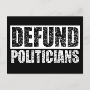 Cartão Postal Políticos Defendidos