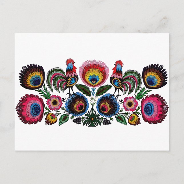 Cartão Postal Polonês (Frente)