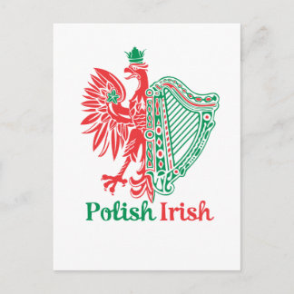 Cartão Postal Polonês irlandês