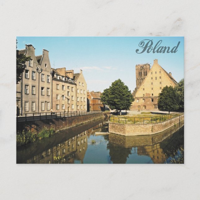 Cartão Postal Polônia (Frente)
