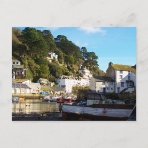 Cartão Postal Polperro Cornwall Inglaterra