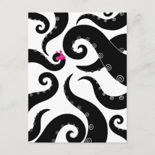 Cartão Postal Polvo
