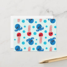 Polvo Pirata, Água-viva Pirata, Animais Marinhos