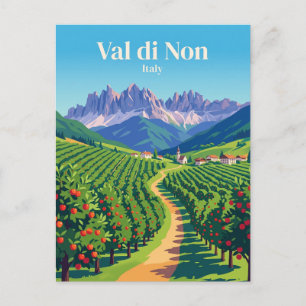 Cartão Postal Pomares de Val di Non Itália