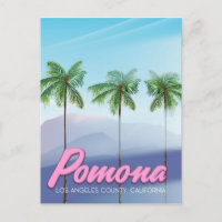 Pomona, poster de viagens dos EUA