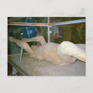 Cartão Postal Pompeia, um dos moradores apanhados nas cinzas