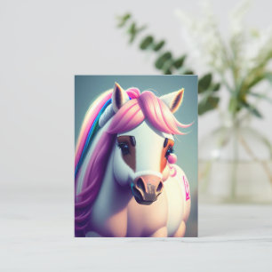 Cartão Postal Pôneo Espírito 3D 2