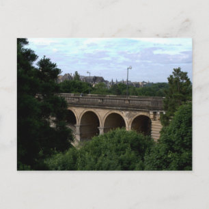 Cartão Postal Pont Adolphe, Luxemburgo